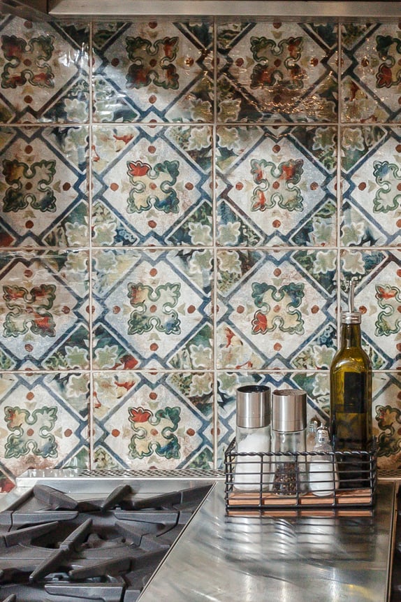 Tuscan backsplash 