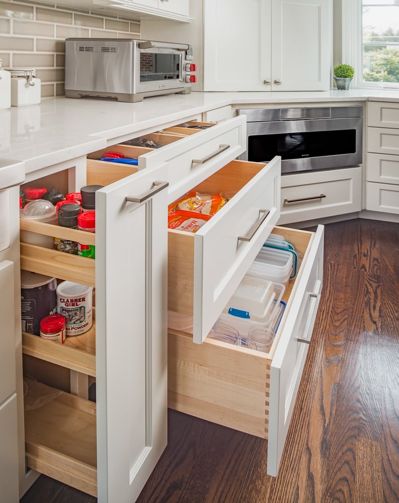 Cabinet Pull-out Type Basket, Kitchen Cabinet Inner Layered