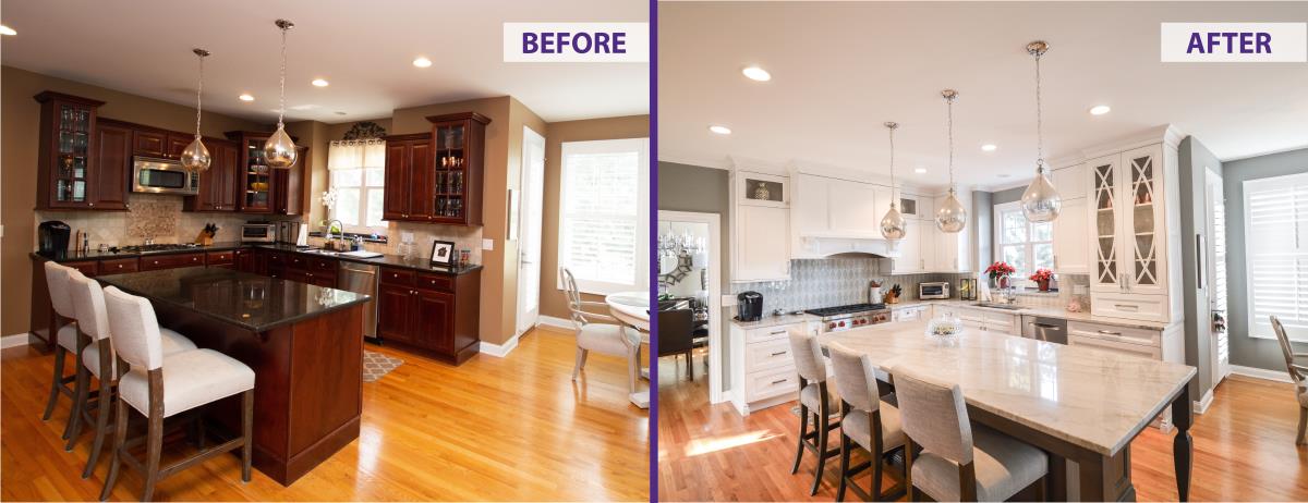 Before After Kitchen Remodeling 