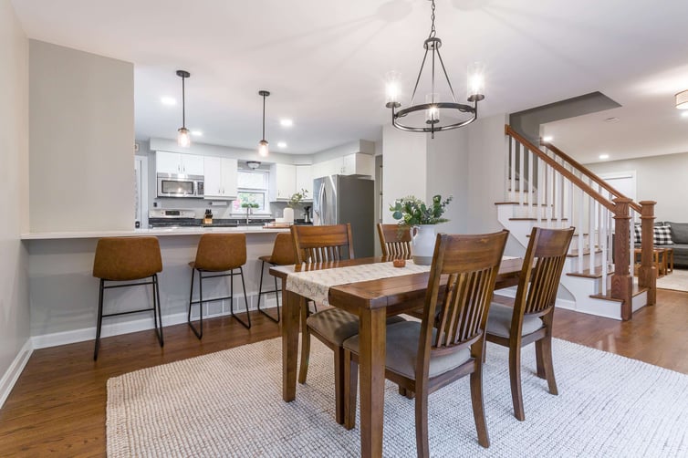 Open concept first floor 