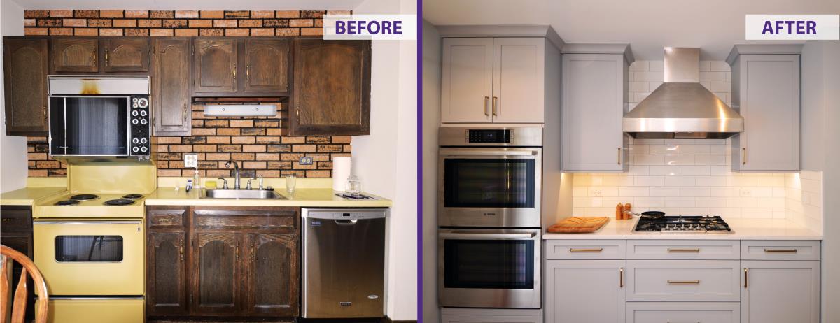 Kitchen Remodeling Transformation Before After